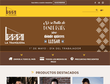 Tablet Screenshot of la-tranquera.com